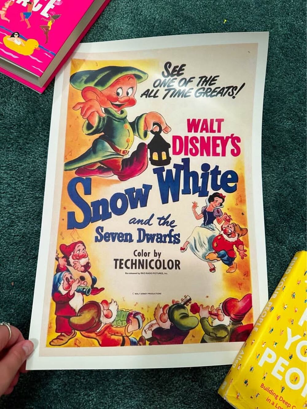 Walt Disney's Snow White and the Seven Dwarfs Movie Poster